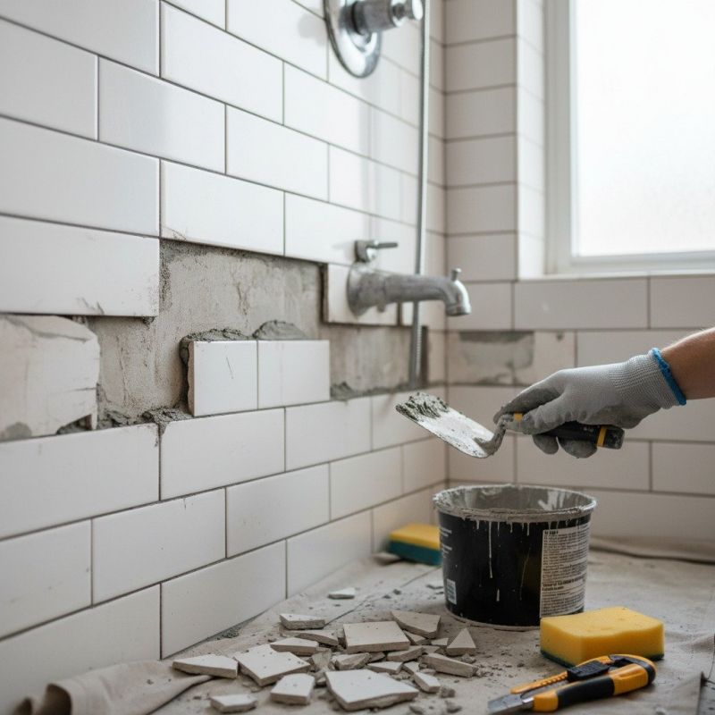 Bathroom Plaster Repair