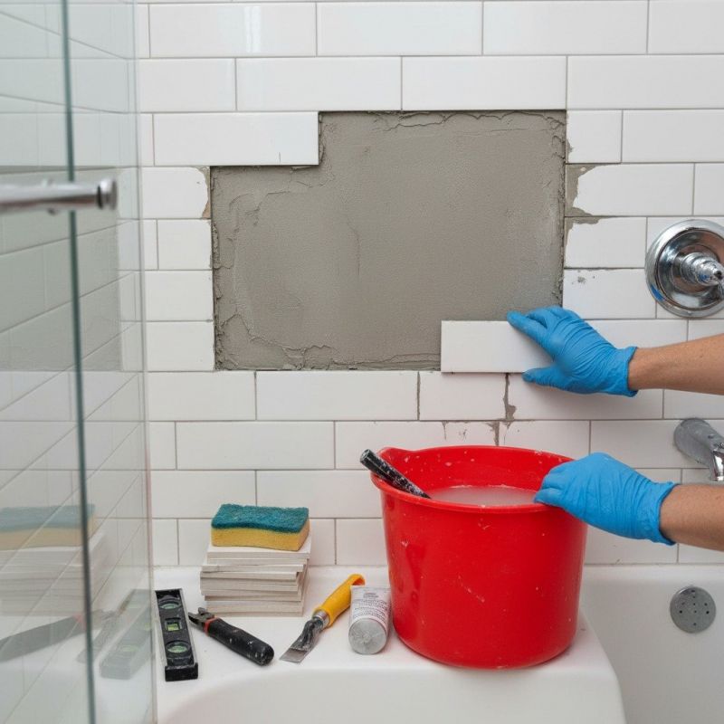 Bathroom Plaster Repair