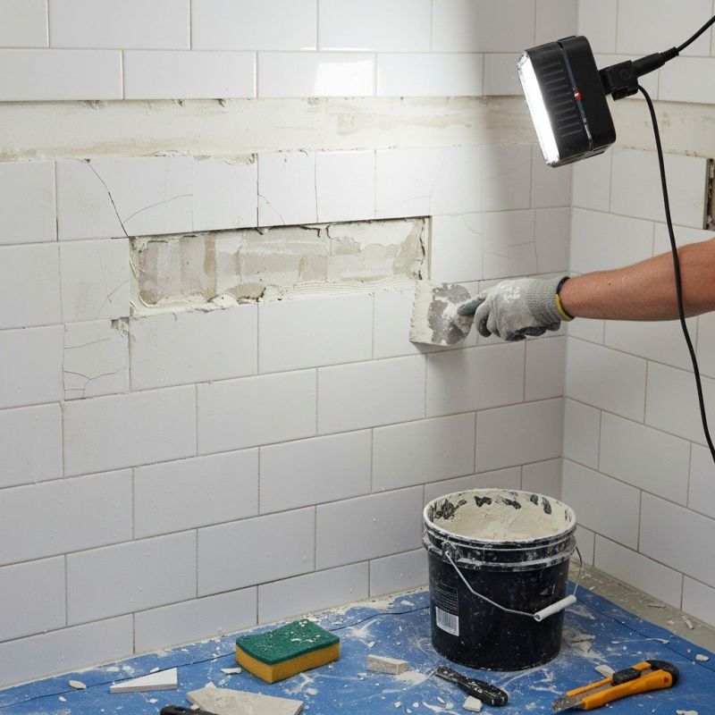 Bathroom Plaster Repair