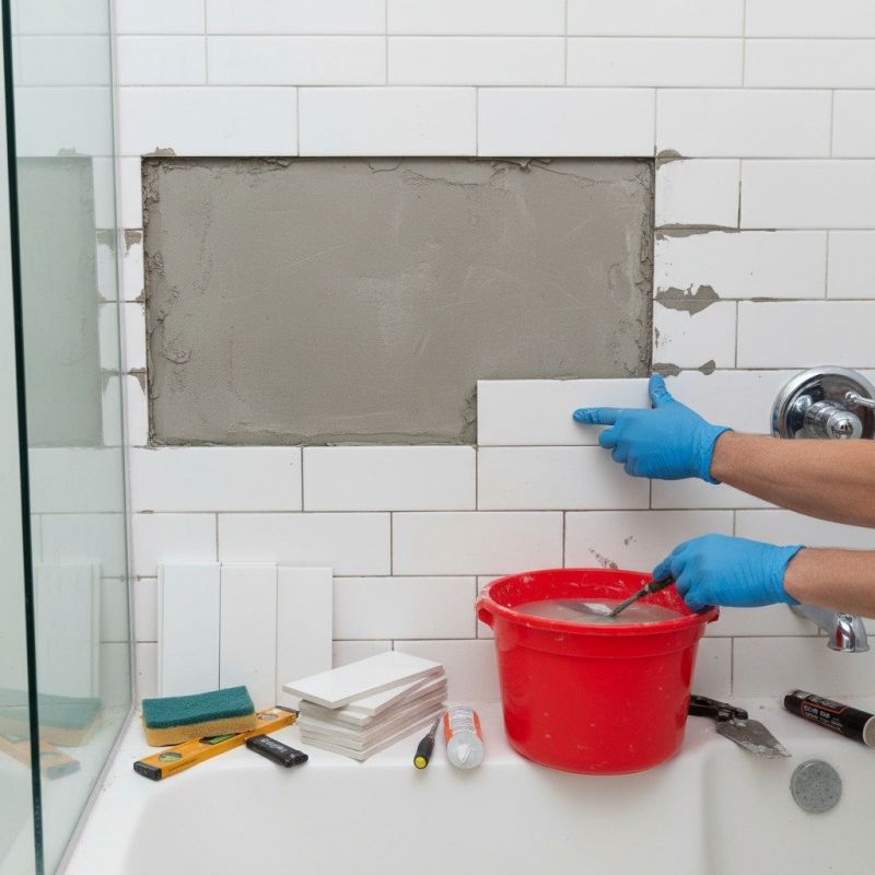 Bathroom Plaster Repair