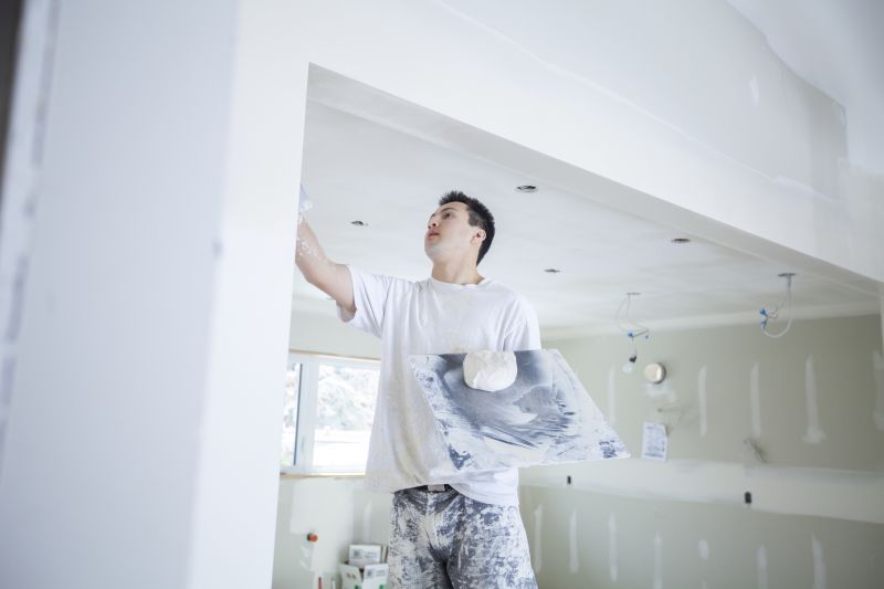 Ceiling Texturing Service detail