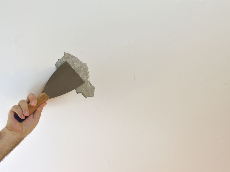 Knockdown Ceiling Removal detail