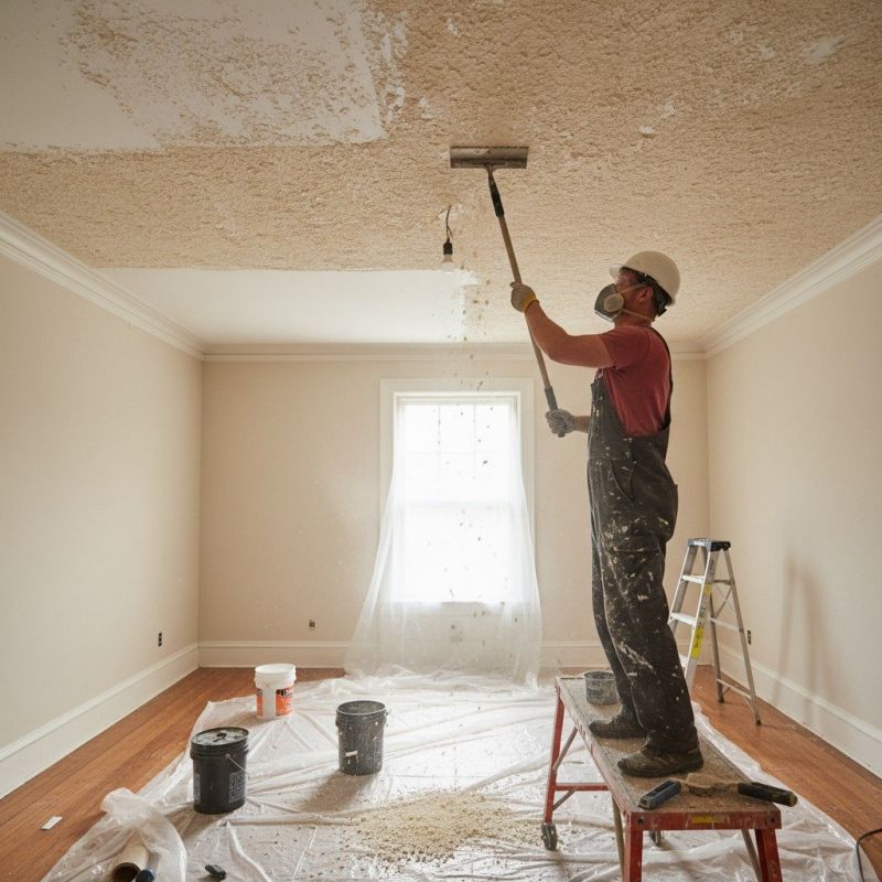 Swirl Ceiling Removal detail